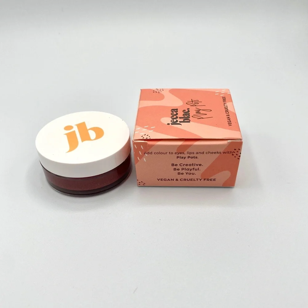 Jecca Blac | Play Pots | Pink Pearl | Eyes, Lips & Cheeks. Shimmer Finish BNIB
